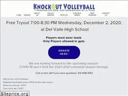 Sites similar to knockoutvolleyball.org