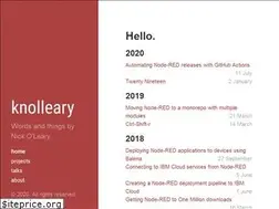 Sites similar to knolleary.net