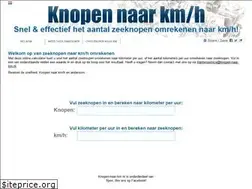 Sites similar to knopen-naar-km.nl