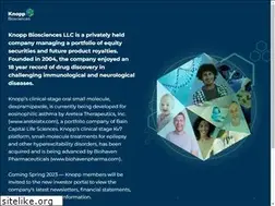 Sites similar to knoppbio.com