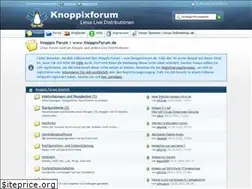 Sites similar to knoppixforum.de