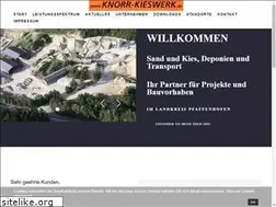 Sites similar to knorr-kieswerk.de