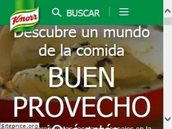 Sites similar to knorr.com.mx