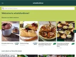 Sites similar to knorrwhatsfordinner.co.za
