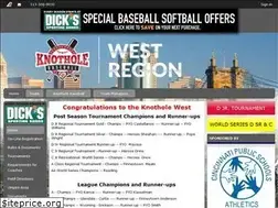 Sites similar to knotholebaseballwest.com