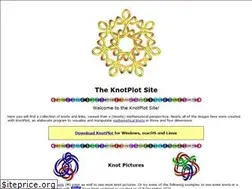 Sites similar to knotplot.com