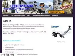 Sites similar to knottbootstrailerachse.de