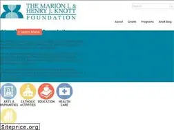Sites similar to knottfoundation.org