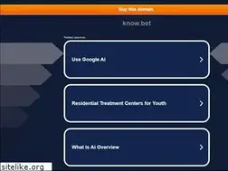 Sites similar to know.bet