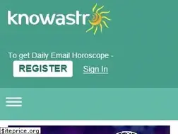 Sites similar to knowastro.com