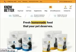 Sites similar to knowbetterpetfood.com