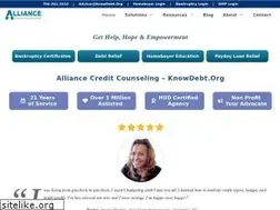Sites similar to knowdebt.org