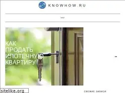 Sites similar to knowhow.ru