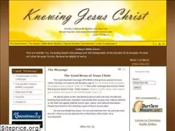 Sites similar to knowingjesuschrist.com