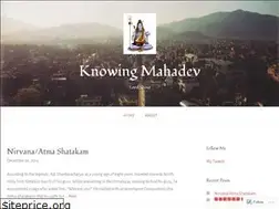 Sites similar to knowingmahadev.wordpress.com