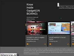 Sites similar to knowinsidegadget.blogspot.com