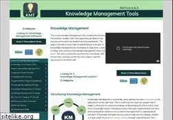 Sites similar to knowledge-management-tools.net