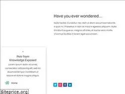 Sites similar to knowledge.exposed