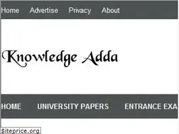 Sites similar to knowledgeadda.com