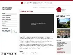 Sites similar to knowledgeandspace.uni-hd.de