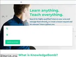 Sites similar to knowledgebomb.com
