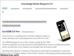 Sites similar to knowledgebrokerblueprint2.com