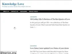Sites similar to knowledgelove.com