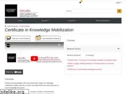 Sites similar to knowledgemobilization.ca