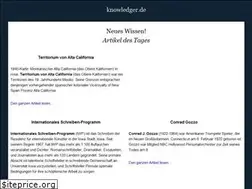 Sites similar to knowledger.de