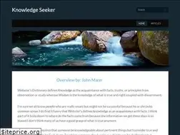 Sites similar to knowledgeseeker.org