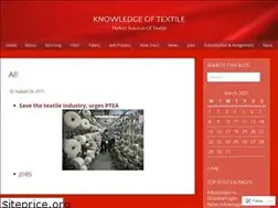 Sites similar to knowledgetextile.wordpress.com