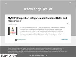 Sites similar to knowledgewallet.blogspot.com