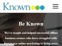 Sites similar to known.com