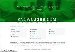 Sites similar to knownjobs.com