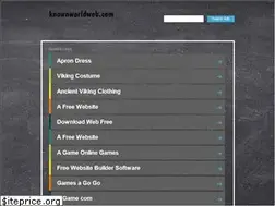 Sites similar to knownworldweb.com