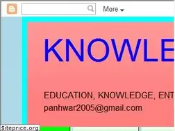 Sites similar to knowpanhwar.blogspot.com
