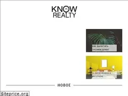 Sites similar to knowrealty.ru