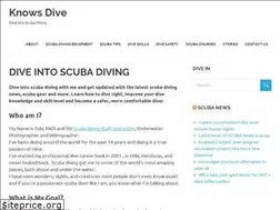 Sites similar to knows-dive.com