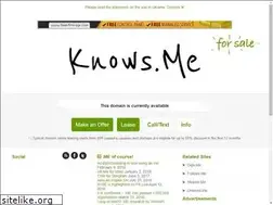 Sites similar to knows.me