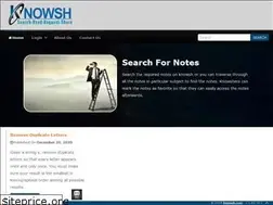 Sites similar to knowsh.com