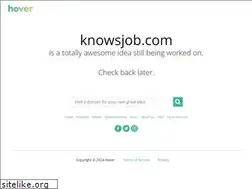 Sites similar to knowsjob.com