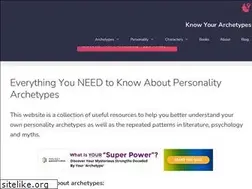 Sites similar to knowyourarchetypes.com