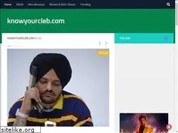 Sites similar to knowyourcleb.com