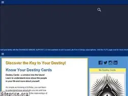 Sites similar to knowyourdestinycards.com