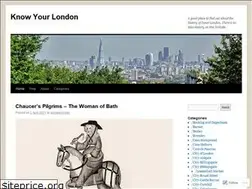 Sites similar to knowyourlondon.wordpress.com