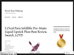 Sites similar to knowyourmakeupblog.wordpress.com