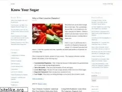 Sites similar to knowyoursugar.com