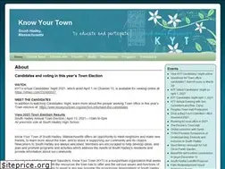Sites similar to knowyourtown.org