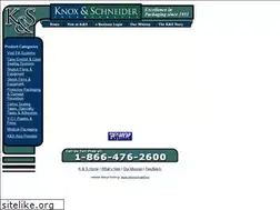 Sites similar to knoxandschneider.com