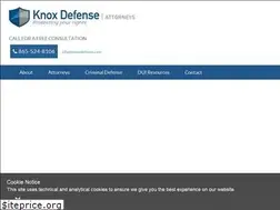 Sites similar to knoxdefense.com